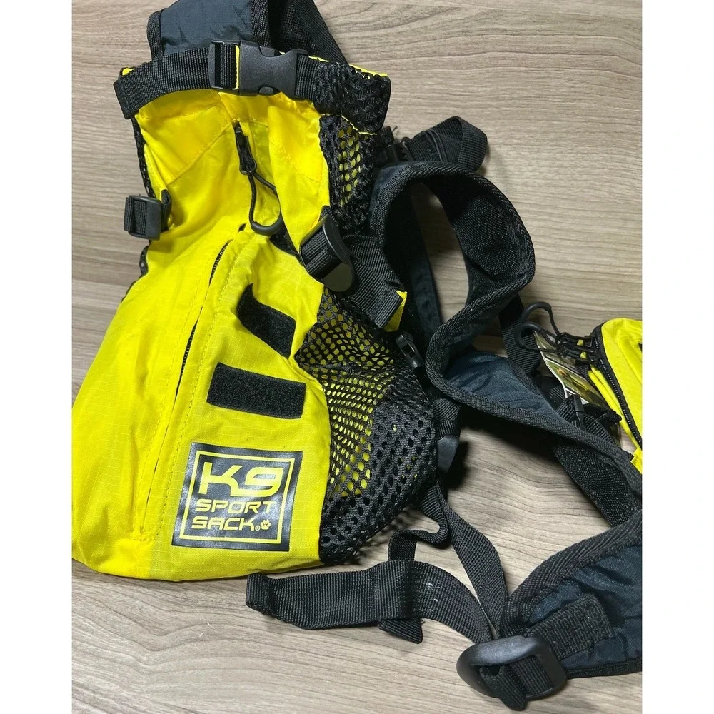 K9 Sport Sack Yellow Dog Backpack Carrier Small XS‎ Pet Travel Hiking Adventure
